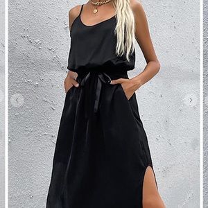 ✨SALE✨ Miss Sparkling little black cocktail dress. Small. NWT